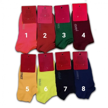 جوراب رنگی نیم ساق زنانه