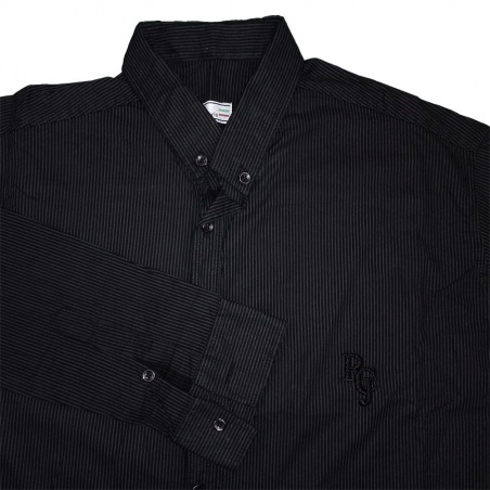 پیراهن  آستین بلند راه راه سایز بزرگ