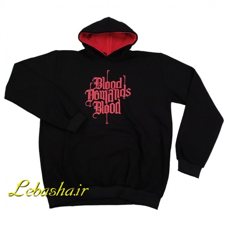 هودی سایزبزرگ چهار ایکس لارج و پنج ایکس لارج جلو بسته