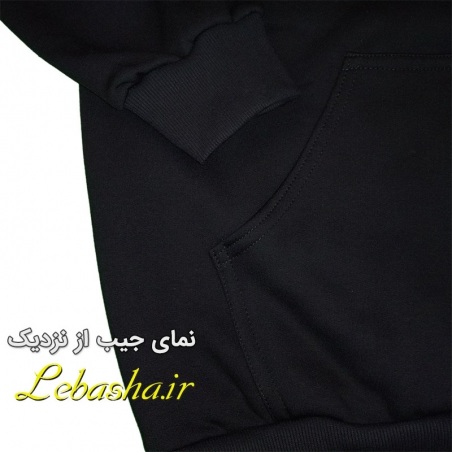 هودی سایزبزرگ چهار ایکس لارج و پنج ایکس لارج جلو بسته