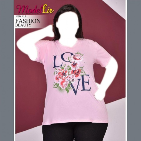 تیشرت ابر و بادی قواره بزرگ