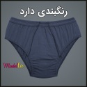 شورت سایز بزرگ مردانه نخ پنبه سایز سه ایکس لارج مدل اسلیپ