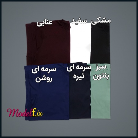 تیشرت عرض 64 سانت رنگبندی
