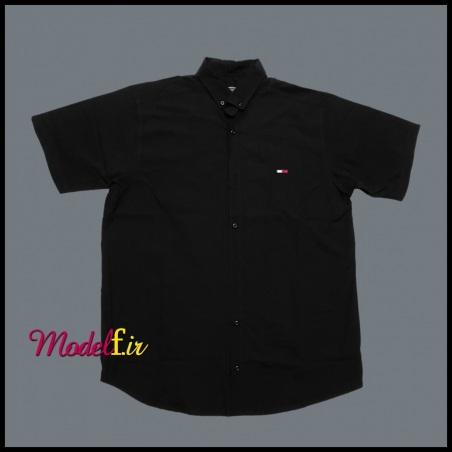 پیراهن مشکی آستین کوتاه