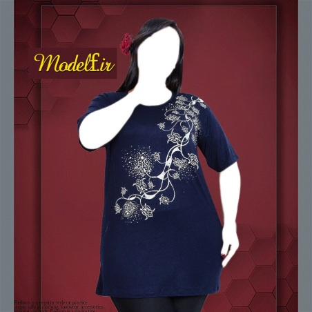 آستین سه ربع زنانه  سایز 44 تا 50