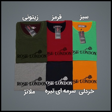 تیشرت یقه گرد سایز بزرگ