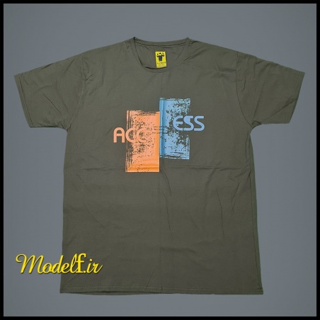 تیشرت سایزبزرگ رنگ سدری