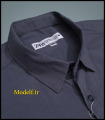 پیراهن کتان نخی رنگ طوسی سایز بزرگ مناصب فصل گرم و تابستان