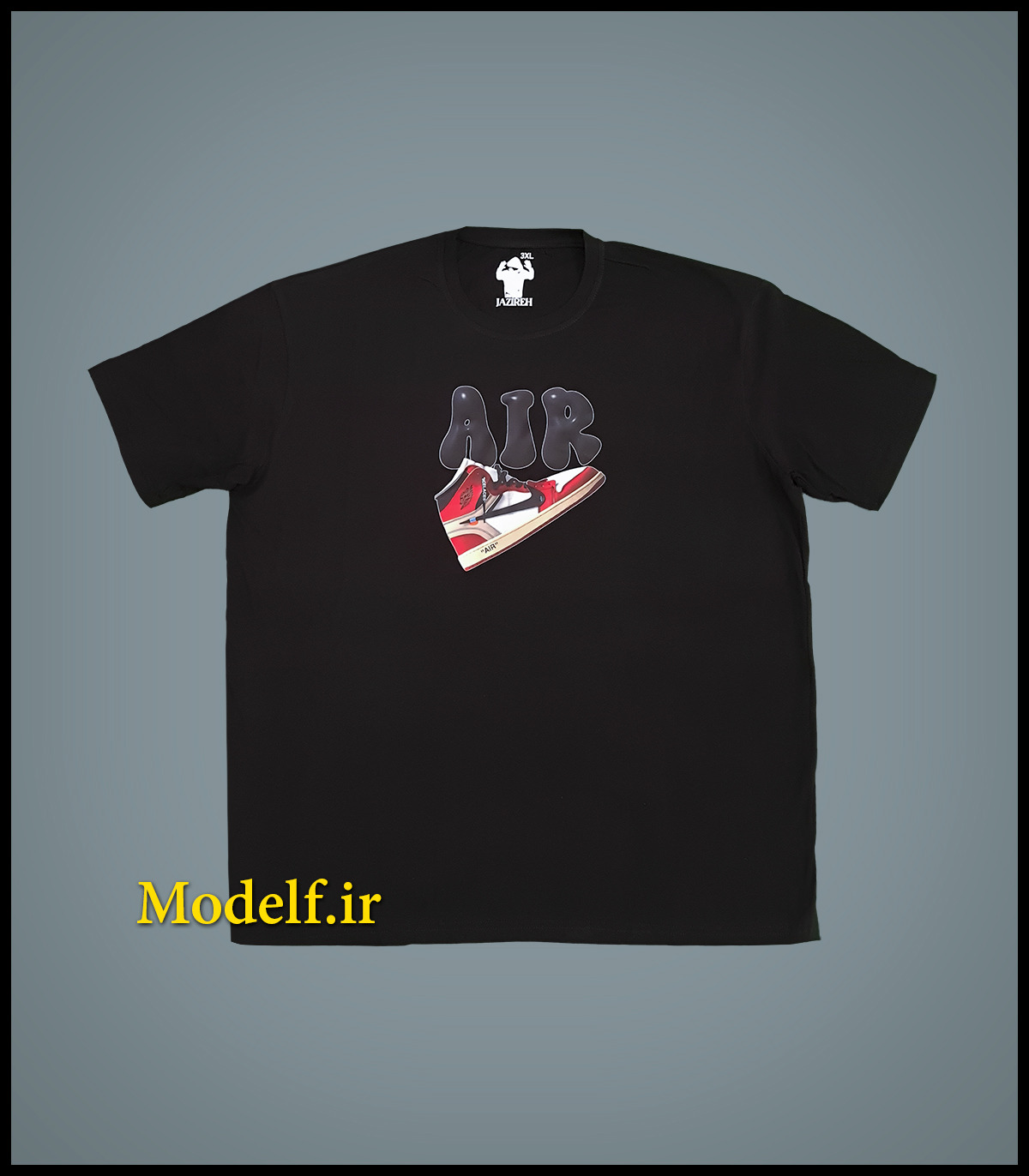تیشرت سایز بزرگ با چاپ بسیار زیبا نایکی ایر