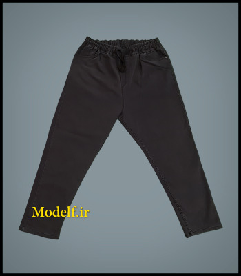 شلوار سایز بزرگ جین کمر کشی با کیفیت عالی