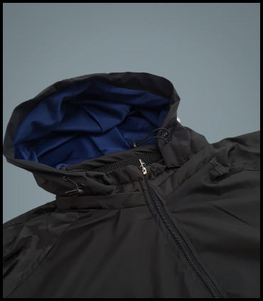 بادگیر کاپشنی ضد آب سایز بزرگ جیب دار