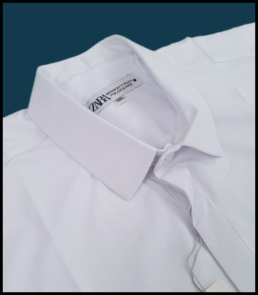 پیراهن سایز بزرگ مجلسی پارچه سارینا رنگ سفید آستین بلند