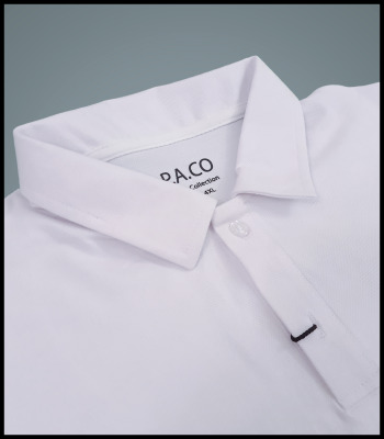 تیشرت جودن یقه دار رنگ سفید