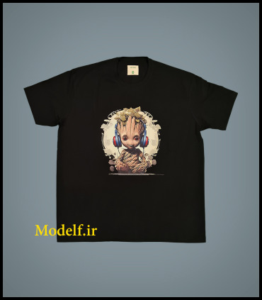 تیشرت سایز بزرگ با چاپ زیبا