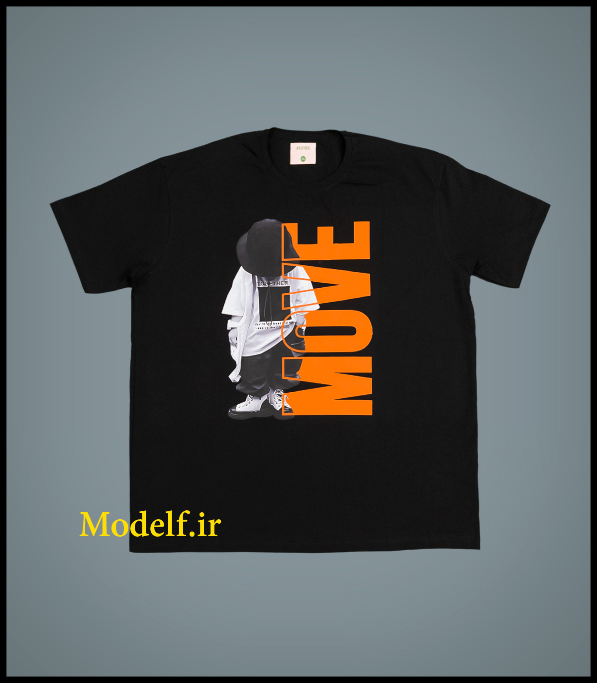 تیشرت سایز بزرگ با چاپ زیبا