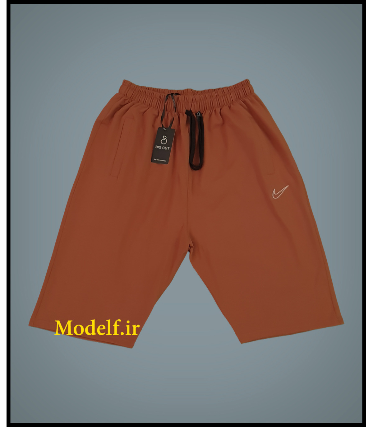 شلوارک سایز بزرگ گلکسی جیب دار مارک نایکی نایک