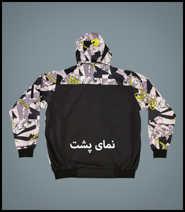 بادگیر کاپشنی سایز بزرگ چریکی