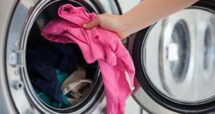 شستشوی تیشرت با ماشین لباسشویی
